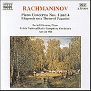 Rachmaninov Sergej - Piano Concertos Nos 1 & 4 in the group Externt_Lager /  at Bengans Skivbutik AB (581850)
