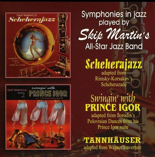 Skip Martin's All-Stars Jazz Band - Symphonies In Jazz in the group CD / Pop at Bengans Skivbutik AB (583201)