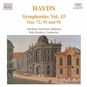 Haydn Joseph - Symphony Vol 15 Nos 72, 93 & 9 in the group Externt_Lager /  at Bengans Skivbutik AB (583211)