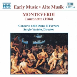 Monteverdi Claudio - Canzonette in the group Externt_Lager /  at Bengans Skivbutik AB (583506)