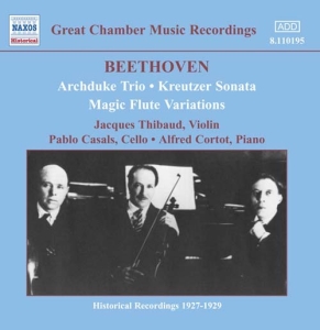 Beethoven Ludwig Van - Archduke Trio in the group CD / Klassiskt at Bengans Skivbutik AB (583649)