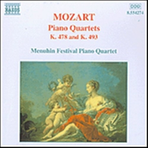 Mozart Wolfgang Amadeus - Piano Quartets i gruppen Externt_Lager / Naxoslager hos Bengans Skivbutik AB (583831)
