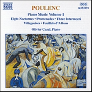 Poulenc Francis - Piano Music Vol 1 in the group Externt_Lager /  at Bengans Skivbutik AB (583833)