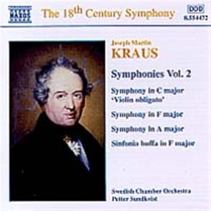 Kraus Joseph Martin - Symphony Vol 2 in the group Externt_Lager /  at Bengans Skivbutik AB (584342)