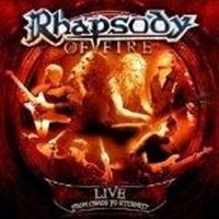 RHAPSODY OF FIRE - LIVE - FROM CHAOS TO ETERNITY in the group CD / Hårdrock at Bengans Skivbutik AB (585253)