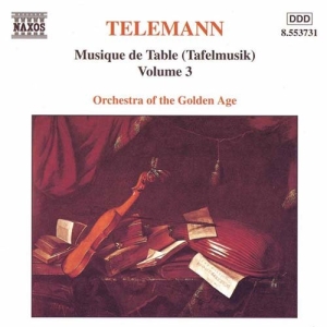 Telemann Georg Philipp - Tafelmusik Vol 3 in the group Externt_Lager /  at Bengans Skivbutik AB (585891)