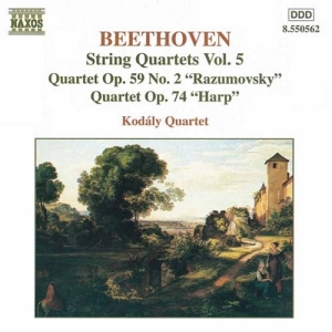 Beethoven Ludwig Van - String Quartets Vol 5 in the group CD / Klassiskt at Bengans Skivbutik AB (586313)