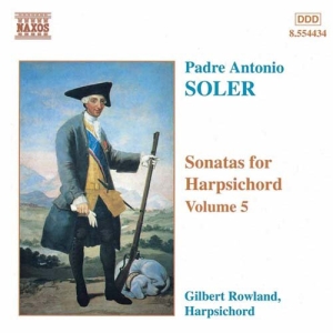 Soler Antonio - Sonatas For Harpsichord Vol 5 in the group CD / Klassiskt at Bengans Skivbutik AB (587167)