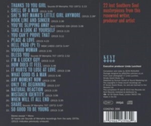 Greer Dan - Beale Street Soul Man: The Sounds O in the group CD / Pop-Rock at Bengans Skivbutik AB (587298)