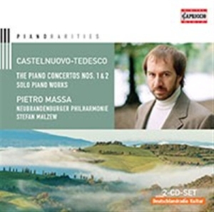 Castelnuovo-Tedesco - Piano Concertos in the group CD / Klassiskt at Bengans Skivbutik AB (587797)