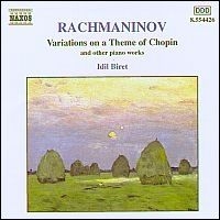 Rachmaninov Sergej - Variations On Chopin in the group CD / Klassiskt at Bengans Skivbutik AB (588232)