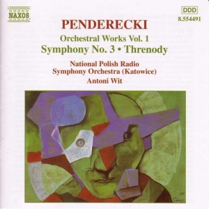 Penderecki Krzyszof - Orchestral Works Vol 1 in the group Externt_Lager /  at Bengans Skivbutik AB (588236)
