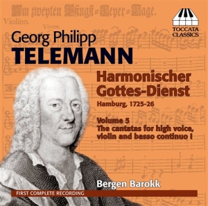 Telemann - Harmonischer Gottes-Dienst in the group Externt_Lager /  at Bengans Skivbutik AB (588384)