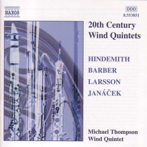 Various - 20Th Century Wind Quintets in the group Externt_Lager /  at Bengans Skivbutik AB (589167)