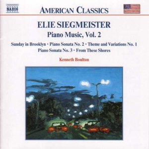 Siegmeister Elie - Piano Music Vol 2 in the group Externt_Lager /  at Bengans Skivbutik AB (589168)