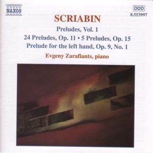 Scriabin Alexander - Preludes Vol 1 in the group Externt_Lager /  at Bengans Skivbutik AB (589624)