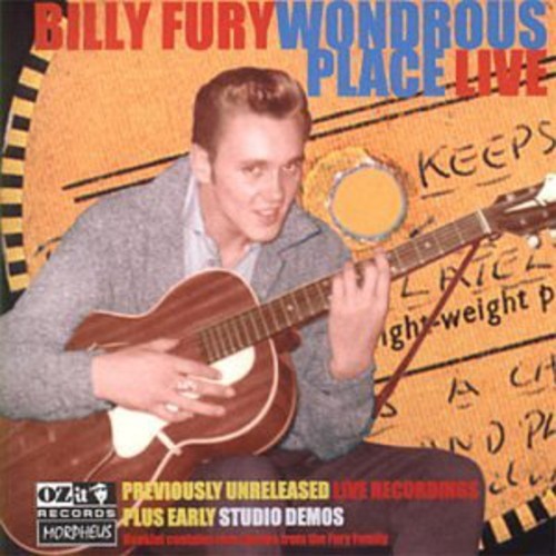 Billy Fury - Wondrous Place - Live in the group CD / Pop at Bengans Skivbutik AB (592531)
