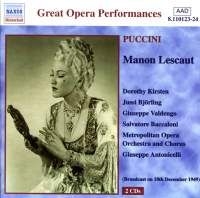 Puccini Giacomo - Manon Lescaut in the group CD / Övrigt at Bengans Skivbutik AB (595606)