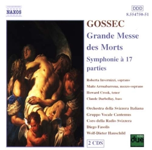 Gossec Francois-Joseph - Grande Messe Des Morts in the group Externt_Lager /  at Bengans Skivbutik AB (597091)