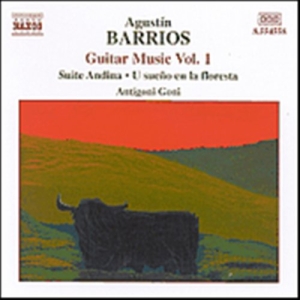Barrios Mangore Agustin - Guitar Music Vol 1 in the group Externt_Lager /  at Bengans Skivbutik AB (598356)