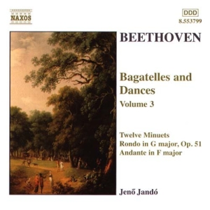 Beethoven Ludwig Van - Bagatelles & Dances Vol 3 in the group CD / Klassiskt at Bengans Skivbutik AB (598358)