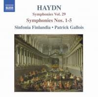 Haydn - Symphonies 1-5 in the group Externt_Lager /  at Bengans Skivbutik AB (598552)