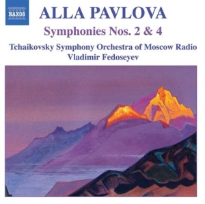 Pavlova Alla - Symphonies 2 & 4 in the group Externt_Lager /  at Bengans Skivbutik AB (598566)