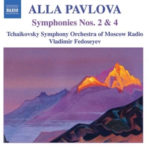 Pavlova Alla - Symphonies 2 & 4 in the group CD / Klassiskt at Bengans Skivbutik AB (598566)