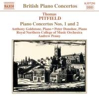 Pitfield Thomas - Piano Concertos 1 & 2 in the group CD / Klassiskt at Bengans Skivbutik AB (598568)
