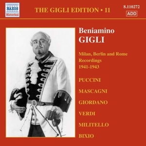 Gigli Beniamino - Vol 11 in the group Externt_Lager /  at Bengans Skivbutik AB (598585)