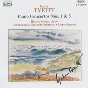 Tveitt Geirr - Piano Concertos 1 & 5 in the group Externt_Lager /  at Bengans Skivbutik AB (599578)