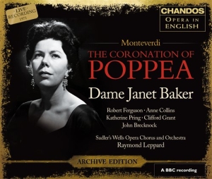 Monteverdi - The Coronation Of Poppea in the group Externt_Lager /  at Bengans Skivbutik AB (600176)