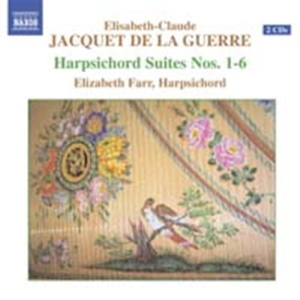 De La Guerre - Suites For Harpsichord in the group Externt_Lager /  at Bengans Skivbutik AB (600534)
