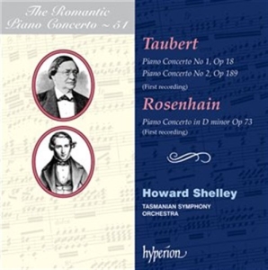 Taubert / Rosenhain - Romantic Piano Concerto Vol 51 in the group Externt_Lager /  at Bengans Skivbutik AB (601011)
