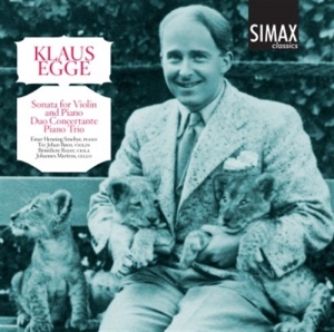 Egge - Sonata For Violin in the group Externt_Lager /  at Bengans Skivbutik AB (601649)