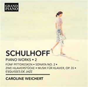 Schulhoff - Piano Works Vol 2 in the group Externt_Lager /  at Bengans Skivbutik AB (602620)