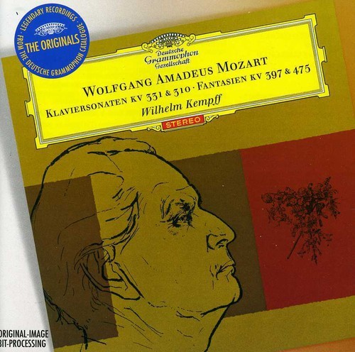 Mozart - Pianosonater K 331 & 310 in the group CD / Klassiskt at Bengans Skivbutik AB (603999)