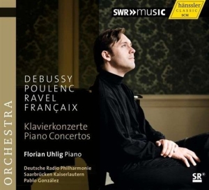 Various Composers - French Piano Concertos in the group Externt_Lager /  at Bengans Skivbutik AB (604358)