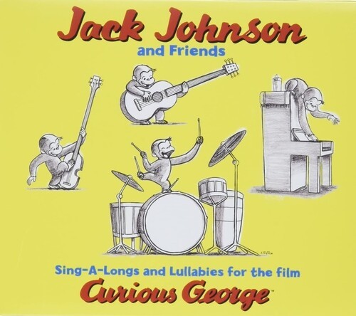 Jack Johnson - Curious George - Sing-A-Long in the group CD / Film/Musikal at Bengans Skivbutik AB (604663)