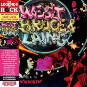 Bruce & Laing West - Live 'N' Kickin' in the group CD / Pop-Rock at Bengans Skivbutik AB (606443)