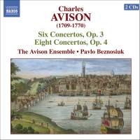 Avison - Concerti Op 3 & 4 in the group CD / Klassiskt at Bengans Skivbutik AB (607270)