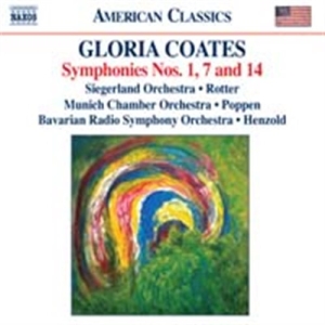 Coates G. - Symphonies Nos 1, 7 And 14 in the group Externt_Lager /  at Bengans Skivbutik AB (610730)
