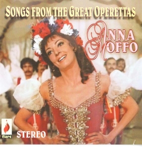 Anna Moffo - Songs From Great Operettas in the group CD / Klassiskt,Pop-Rock at Bengans Skivbutik AB (611311)