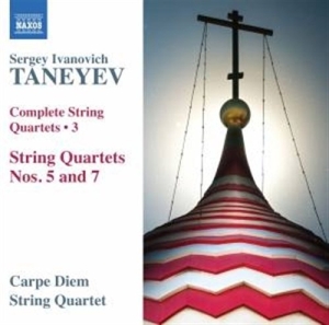 Taneyev - String Quartets Vol 3 in the group Externt_Lager /  at Bengans Skivbutik AB (611351)