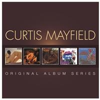 CURTIS MAYFIELD - ORIGINAL ALBUM SERIES in the group CD / Pop-Rock,RnB-Soul at Bengans Skivbutik AB (612356)