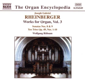 Rheinberger Joseph - Organ Works Vol 3 in the group Externt_Lager /  at Bengans Skivbutik AB (612806)