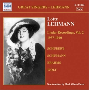 Lotte Lehmann - Vol 2 in the group Externt_Lager /  at Bengans Skivbutik AB (613591)