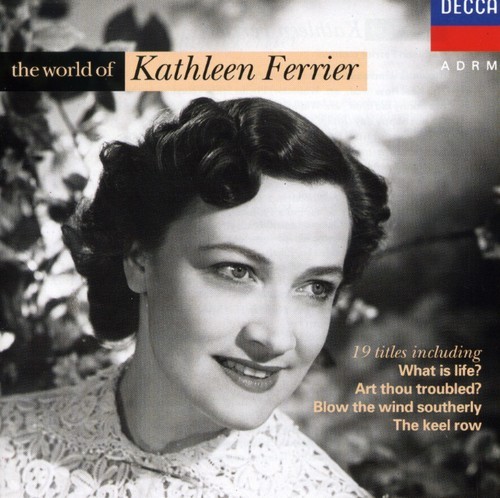 Ferrier Kathleen Alt - World Of in the group CD / Klassiskt at Bengans Skivbutik AB (614993)