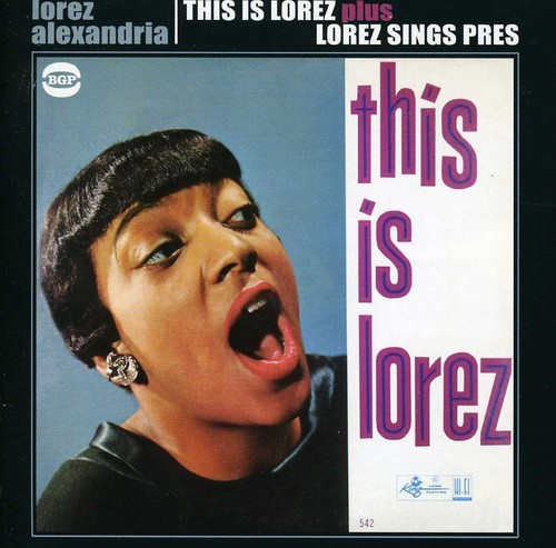 Lorez Alexandria - This Is Lorez/Lorez Sings Pres: A T in the group CD / Jazz/Blues at Bengans Skivbutik AB (616286)
