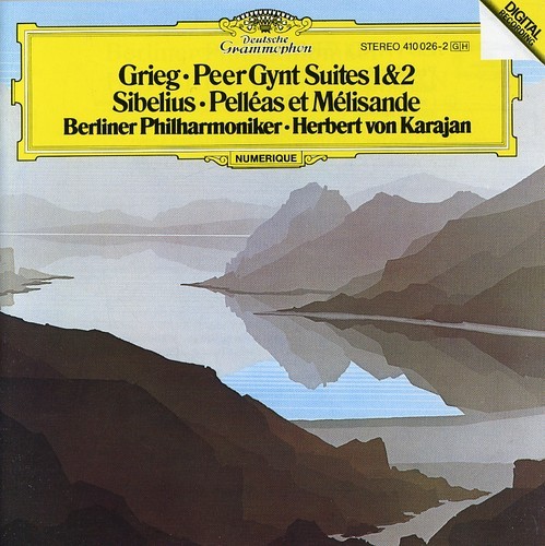 Grieg/Sibelius - Peer Gynt + Pelléas & Mélisande in the group CD / Klassiskt at Bengans Skivbutik AB (619539)